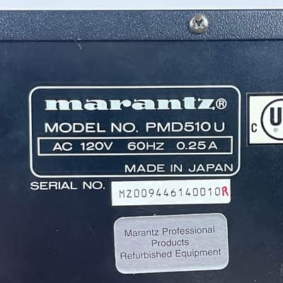 Marantz PMD510 Double cassette deck as is for parts image 9