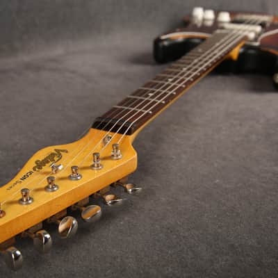 Vintage V6H ICON Electric Guitar - Distressed Tobacco Sunburst - 2nd Hand (166210) image 13