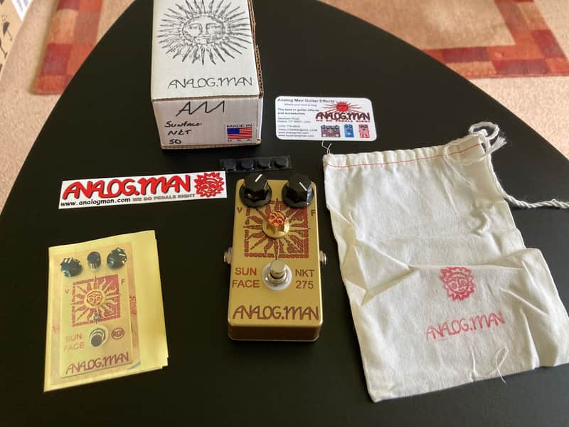 Analogman Sun Face Germanium Fuzz | Reverb Australia