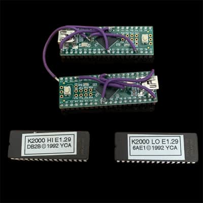 Kurzweil K2000 "LO and HI" E1.29 EPROMs with Two Free Additional EPROMS
