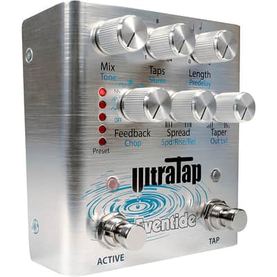 Eventide UltraTap Delay/Reverb Multi-Tap Effects Pedal Regular Silver image 2