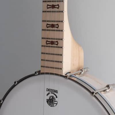 Deering Goodtime Left-Handed Openback Open 5-String Banjo Natural Blonde Maple Clawhammer Old Time image 5