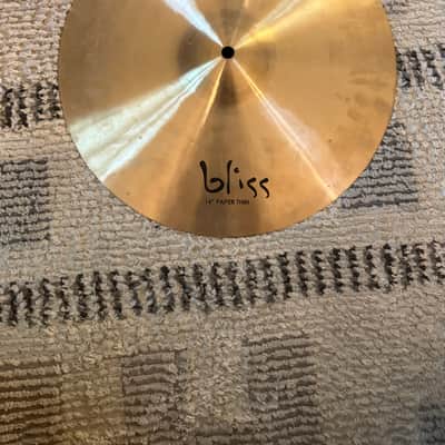 Dream Cymbals 14" Bliss Series Paper Thin Crash Cymbal 2005 - Present - Traditional image 1