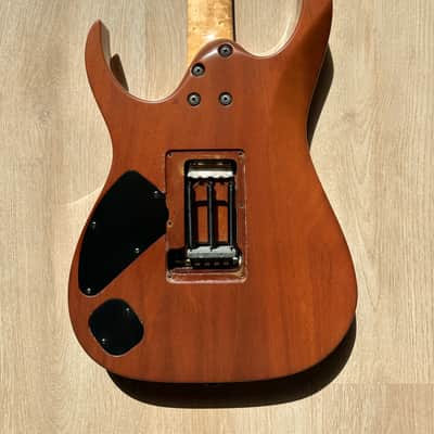 Ibanez USA Custom UCEWQM Exotic Woods 1992 - Natural image 5
