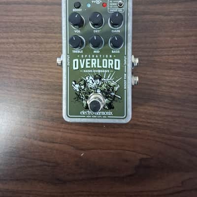 Electro-Harmonix Nano Operation Overlord Stereo Overdrive 2019 - Present - Green image 1