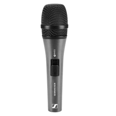 Sennheiser e 845-S Dynamic Supercardioid Vocal Microphone with On/Off Switch