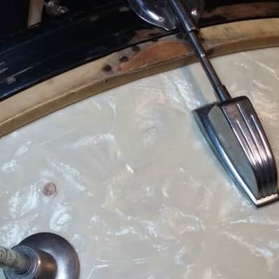WFL 20" Compacto Bass / Floor Tom 50s White Marine Pearl image 15