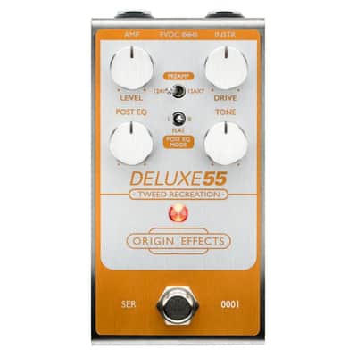 Origin Effects Deluxe55 Tweed Recreation Amp In A Pedal Pedal image 1