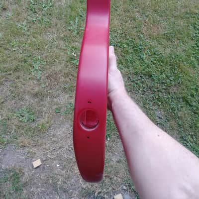 Mosrite Bluesbender Red Husk Body and Neck Vintage image 20