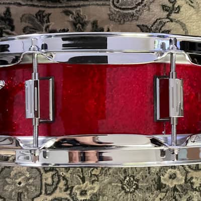 Ludwig Legacy Classic 4 x 14” Snare Drum Red Sparkle image 3
