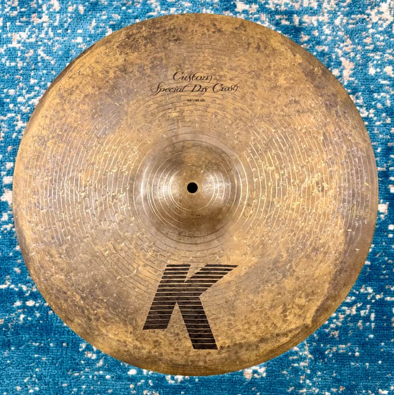 ORIGINAL 18” Zildjian K CUSTOM SPECIAL DRY Crash 1546g image 1