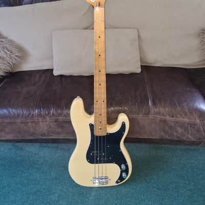 Daion Performer Yamaki Precision Bass 1970s Blonde Joodee Dyna Gakki image 4