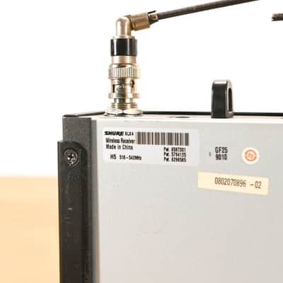 Shure SLX4 Wireless Receiver - H5 Band: 518-542 MHz (NO POWER SUPPLY) CG01YDP image 9
