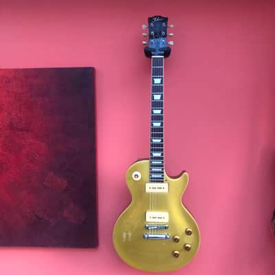 Tokai LS-75s 1997 Love Rock Gold Top Les Paul Upgraded Gibson Beater 1997 image 2