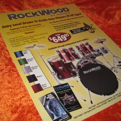 Rockwood Drum Set Promo Sheet from 2005 image 3