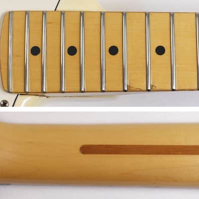 1992 Fender Stratocaster Plus Olympic White with Original Hardshell Case image 12
