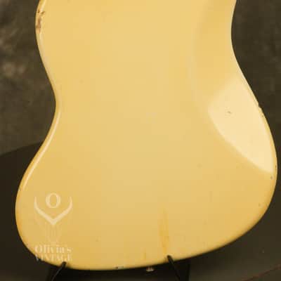 original 1964 Fender JAZZMASTER Olympic White w/matching headstock image 16