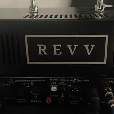 REVV G20 2-Channel 20-Watt Guitar Amp Head with Reactive Load and Virtual Cabinets 2020 - 2021 - Black image 2