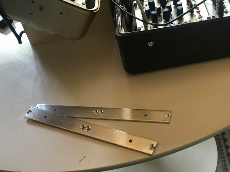 Unbranded Pair 6U Side Plates for DIY Eurorack Modular Synthesizer Case Aluminum image 1
