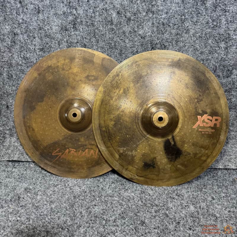 Sabian XSR 15” Monarch Hihat Cymbals image 1