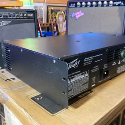 Peavey Tour Series 700 Rackmount Bass Head 2010s? - Silver and Black image 8