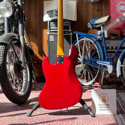 Fender Jazz Bass ’62 Reissue JB62-75US – Candy Apple Red, 1999-2002 image 4