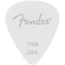 Fender White 351 Shape Thin (6) WAVELENGTH