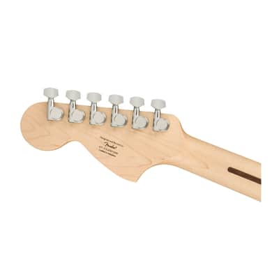 Fender Squier Affinity Series Stratocaster FMT HSS Guitar (Black Burst) image 6