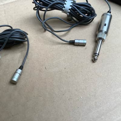 2 x Sony ECM-150T Japan vintage ! Condenser Microphone w/ Case / lavalier pin mic image 13