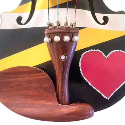 Rozanna's Love Wrap 3/4 Violin Outfit with pearl fine tuners image 5