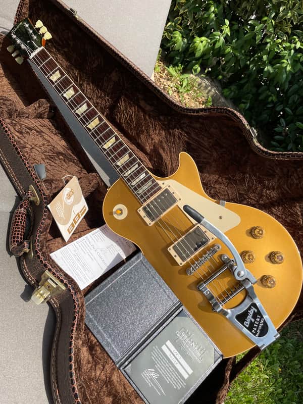 Gibson Les Paul Custom shop R7 VOS Goldtop Custombucker ! Reissue 1957 image 1