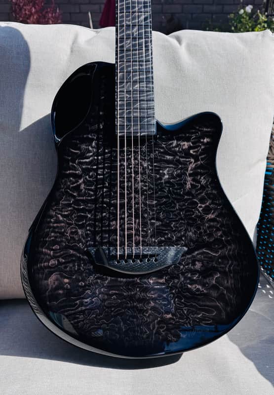 Brand New - Emerald X10 - Black Quilted Maple image 1