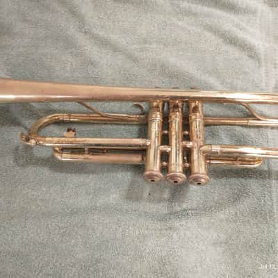 Harry Pedler & Sons American Triumph Trumpet 1950's for parts/repair image 23