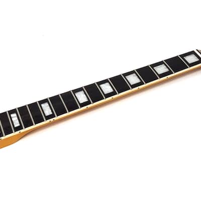 Brio Left Handed Binded Maple Rosewood Fingerboard T-Style Neck w Block Inlays - Poly image 2