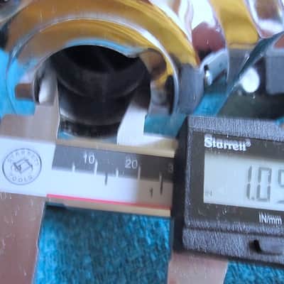 Premier Bass Drum Tom Mount Bracket - Chrome image 7