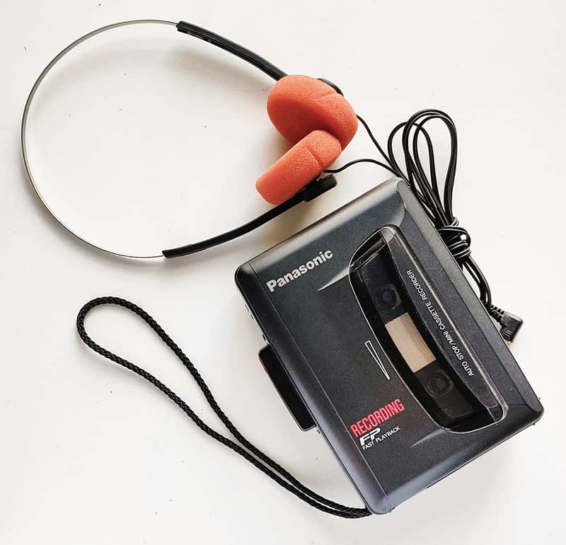 Vintage Panasonic RQ-L307 Walkman Style Cassette Player/Recorder image 1