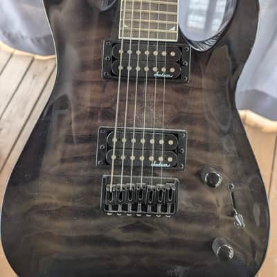 Jackson JS Series JS22-7 DKA HT Dinky Archtop with Amaranth Fretboard 2019 - 2020 - Gloss Black image 3