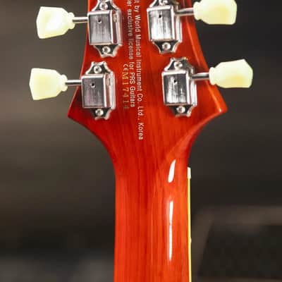 PRS SE Bernie Marsden Signature Electric Guitar, Signed Backplate - Sunburst with Gig Bag - Used image 6