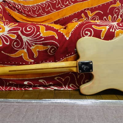 1981 Fender Telecaster with Maple Fretboard Blonde Yamano image 12