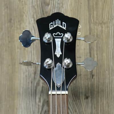 Guild Newark St. Collection Starfire Bass 2010s - Cherry Red image 5