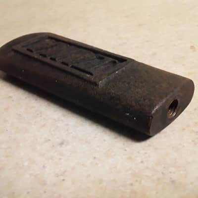 Vintage Tama (32 oz.) Cast Iron Threaded Counter Weight for Boom Arm - Rare to Find image 5