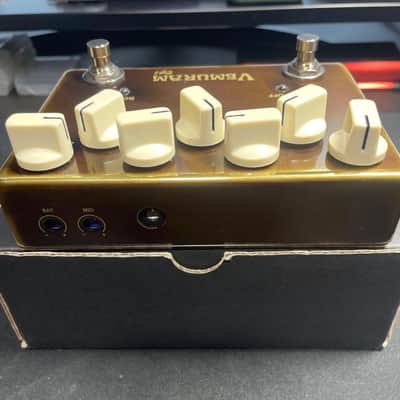 Vemuram DJ1 Darryl Jones Signature Overdrive/Distortion 2010s - Black image 6