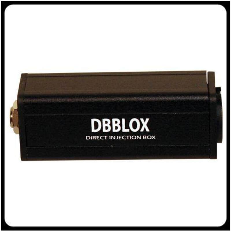 RAPCO HORIZON DBBLOX Mini Direct Box 1/4" Hi-Z to XLRM Lo-Z transformer image 1