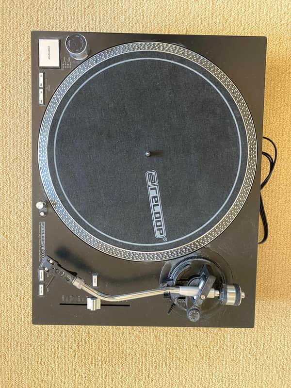 Reloop RP4000 Mk2 Direct Drive DJ Turntable 2019 - Present - Black image 1