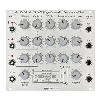 Doepfer A-127 VC Triple Resonance Eurorack Filter Module image 4