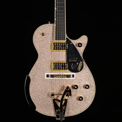 Gretsch G6134TG-LTD Limited Edition Penguin With String-Thru Bigsby Champagne Sparkle (332) image 3