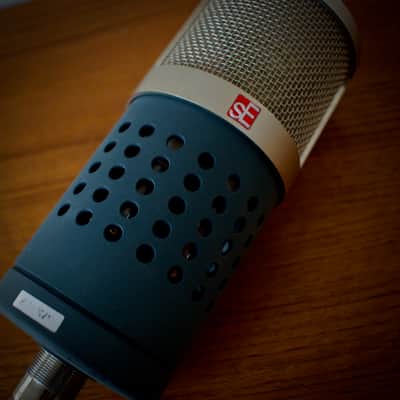 sE Electronics Gemini II Dual-Tube Large Diaphragm Cardioid Condenser Microphone 2007 - Present - Blue image 5