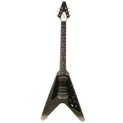 Gibson Flying V Silver Sparkle One-Off 1998 image 2