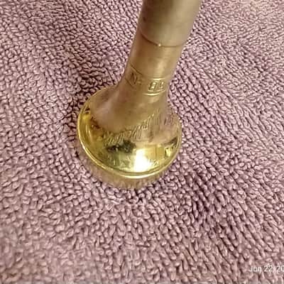 Vintage collectible C.G. Conn Constellation cornet mouthpiece image 6