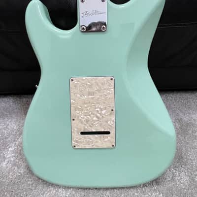 Robin Ranger Guitar seafoam green with gig bag USA Texas made SSH image 3